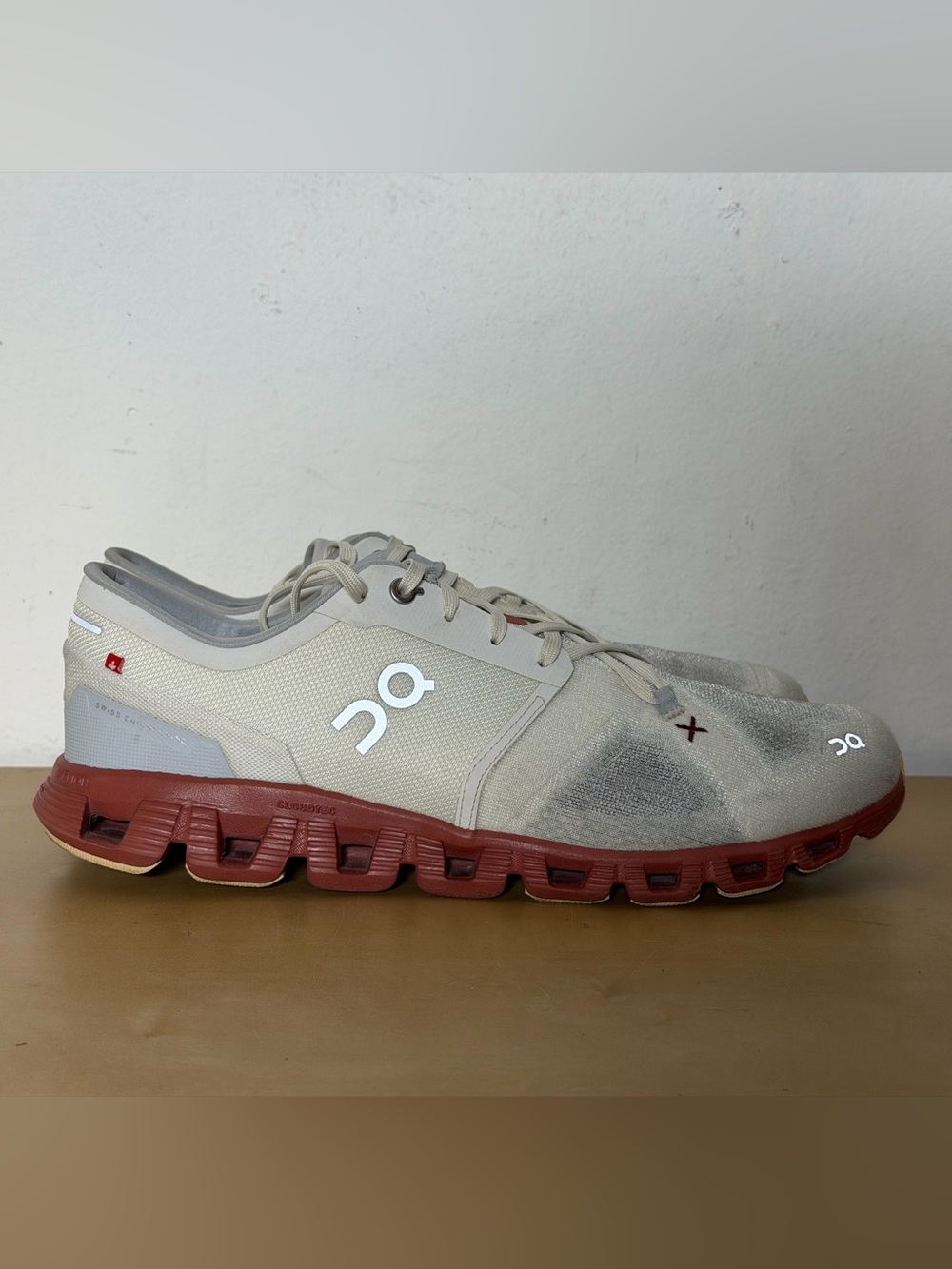 ON Cloud X 3 Ice Auburn Sneakers 60.97799 Men’s Size 11